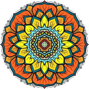 Vector Hoa Văn Cổ Điển, Mandala, Hoa Văn Tem Nhãn (29)
