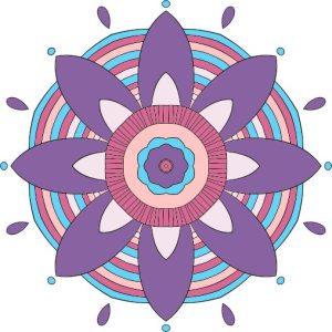 Vector Hoa Văn Cổ Điển, Mandala, Hoa Văn Tem Nhãn (297)