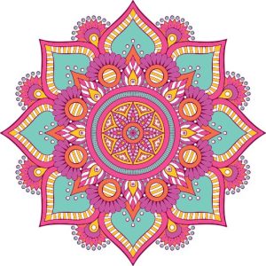 Vector Hoa Văn Cổ Điển, Mandala, Hoa Văn Tem Nhãn (300)