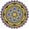 Vector Hoa Văn Cổ Điển, Mandala, Hoa Văn Tem Nhãn (302)