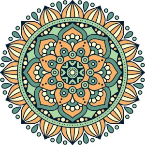 Vector Hoa Văn Cổ Điển, Mandala, Hoa Văn Tem Nhãn (305)
