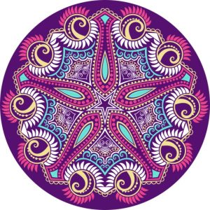 Vector Hoa Văn Cổ Điển, Mandala, Hoa Văn Tem Nhãn (311)