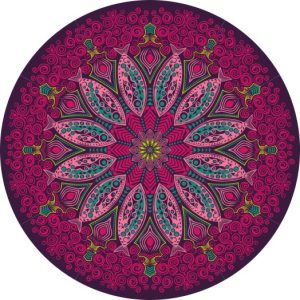 Vector Hoa Văn Cổ Điển, Mandala, Hoa Văn Tem Nhãn (313)
