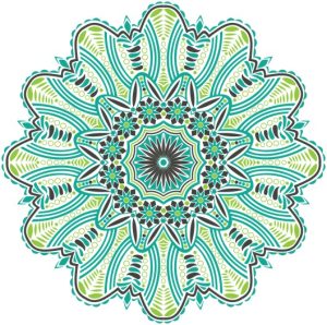 Vector Hoa Văn Cổ Điển, Mandala, Hoa Văn Tem Nhãn (320)