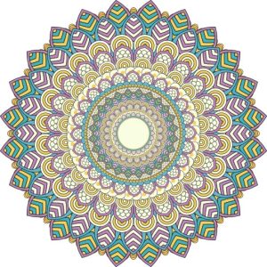 Vector Hoa Văn Cổ Điển, Mandala, Hoa Văn Tem Nhãn (328)
