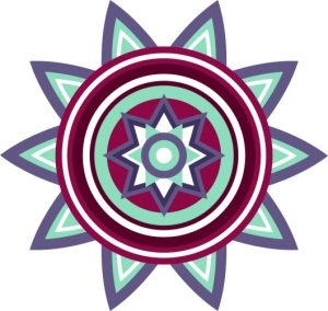 Vector Hoa Văn Cổ Điển, Mandala, Hoa Văn Tem Nhãn (335)