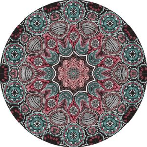 Vector Hoa Văn Cổ Điển, Mandala, Hoa Văn Tem Nhãn (340)