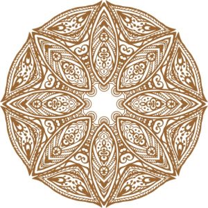 Vector Hoa Văn Cổ Điển, Mandala, Hoa Văn Tem Nhãn (360)