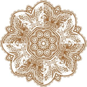 Vector Hoa Văn Cổ Điển, Mandala, Hoa Văn Tem Nhãn (362)
