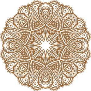 Vector Hoa Văn Cổ Điển, Mandala, Hoa Văn Tem Nhãn (368)