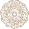 Vector Hoa Văn Cổ Điển, Mandala, Hoa Văn Tem Nhãn (388)