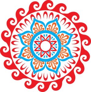 Vector Hoa Văn Cổ Điển, Mandala, Hoa Văn Tem Nhãn (39)