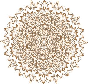 Vector Hoa Văn Cổ Điển, Mandala, Hoa Văn Tem Nhãn (420)