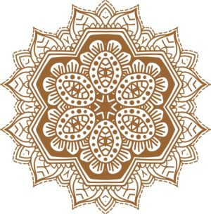 Vector Hoa Văn Cổ Điển, Mandala, Hoa Văn Tem Nhãn (427)