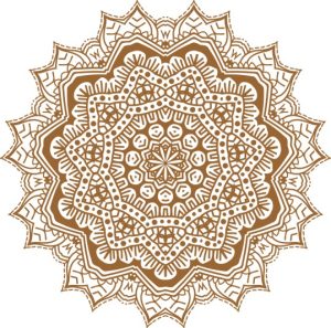 Vector Hoa Văn Cổ Điển, Mandala, Hoa Văn Tem Nhãn (429)