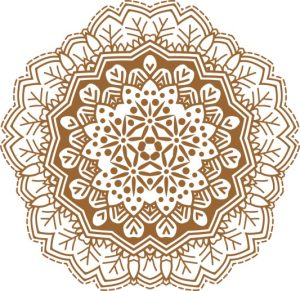 Vector Hoa Văn Cổ Điển, Mandala, Hoa Văn Tem Nhãn (435)