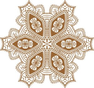 Vector Hoa Văn Cổ Điển, Mandala, Hoa Văn Tem Nhãn (440)