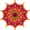 Vector Hoa Văn Cổ Điển, Mandala, Hoa Văn Tem Nhãn (46)