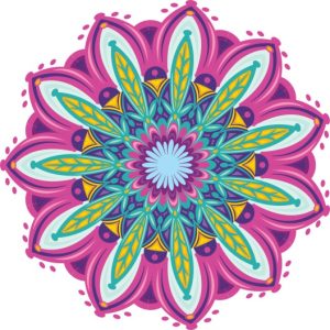 Vector Hoa Văn Cổ Điển, Mandala, Hoa Văn Tem Nhãn (47)