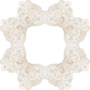 Vector Hoa Văn Cổ Điển, Mandala, Hoa Văn Tem Nhãn (498)