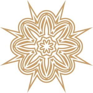 Vector Hoa Văn Cổ Điển, Mandala, Hoa Văn Tem Nhãn (515)