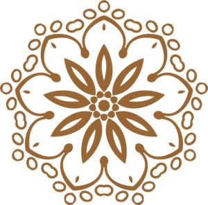 Vector Hoa Văn Cổ Điển, Mandala, Hoa Văn Tem Nhãn (519)