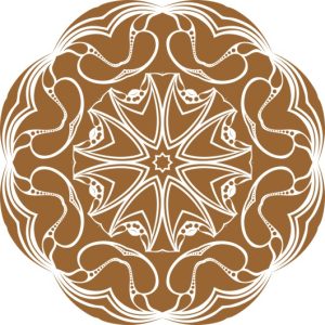 Vector Hoa Văn Cổ Điển, Mandala, Hoa Văn Tem Nhãn (540)