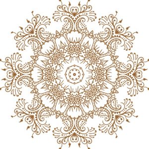 Vector Hoa Văn Cổ Điển, Mandala, Hoa Văn Tem Nhãn (549)