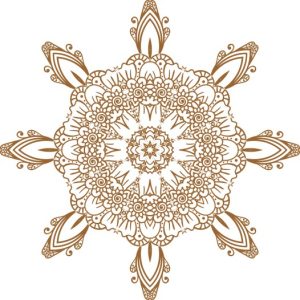 Vector Hoa Văn Cổ Điển, Mandala, Hoa Văn Tem Nhãn (561)