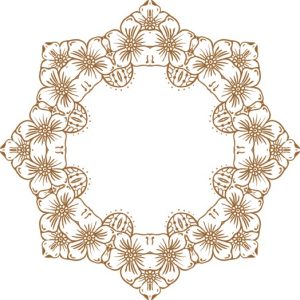 Vector Hoa Văn Cổ Điển, Mandala, Hoa Văn Tem Nhãn (570)