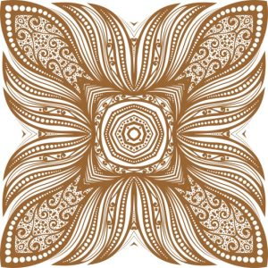 Vector Hoa Văn Cổ Điển, Mandala, Hoa Văn Tem Nhãn (577)