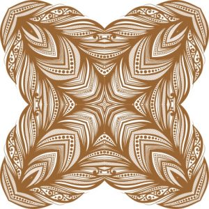 Vector Hoa Văn Cổ Điển, Mandala, Hoa Văn Tem Nhãn (578)