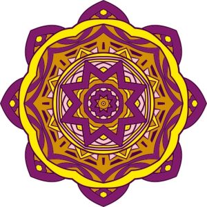 Vector Hoa Văn Cổ Điển, Mandala, Hoa Văn Tem Nhãn (58)