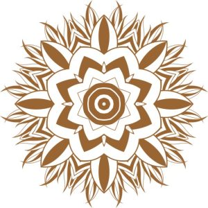 Vector Hoa Văn Cổ Điển, Mandala, Hoa Văn Tem Nhãn (585)