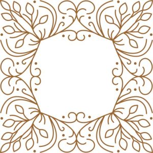 Vector Hoa Văn Cổ Điển, Mandala, Hoa Văn Tem Nhãn (587)