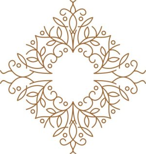 Vector Hoa Văn Cổ Điển, Mandala, Hoa Văn Tem Nhãn (588)