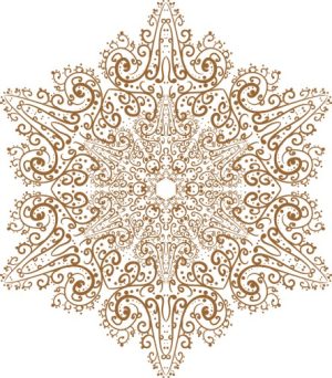 Vector Hoa Văn Cổ Điển, Mandala, Hoa Văn Tem Nhãn (602)
