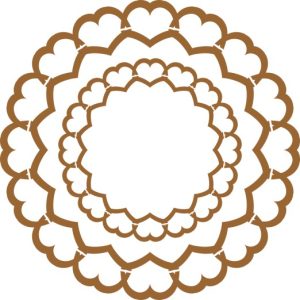 Vector Hoa Văn Cổ Điển, Mandala, Hoa Văn Tem Nhãn (623)