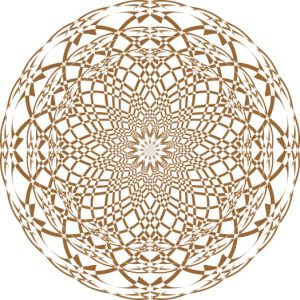 Vector Hoa Văn Cổ Điển, Mandala, Hoa Văn Tem Nhãn (647)