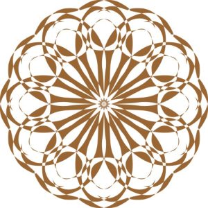 Vector Hoa Văn Cổ Điển, Mandala, Hoa Văn Tem Nhãn (648)