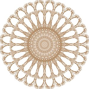 Vector Hoa Văn Cổ Điển, Mandala, Hoa Văn Tem Nhãn (649)