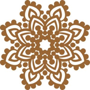 Vector Hoa Văn Cổ Điển, Mandala, Hoa Văn Tem Nhãn (651)