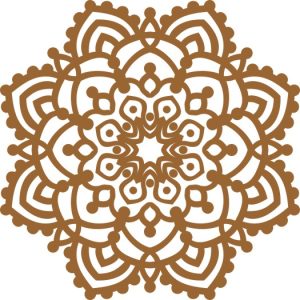 Vector Hoa Văn Cổ Điển, Mandala, Hoa Văn Tem Nhãn (654)