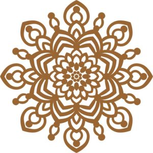 Vector Hoa Văn Cổ Điển, Mandala, Hoa Văn Tem Nhãn (655)