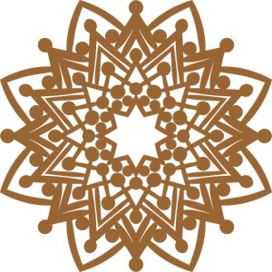 Vector Hoa Văn Cổ Điển, Mandala, Hoa Văn Tem Nhãn (661)