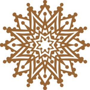 Vector Hoa Văn Cổ Điển, Mandala, Hoa Văn Tem Nhãn (662)