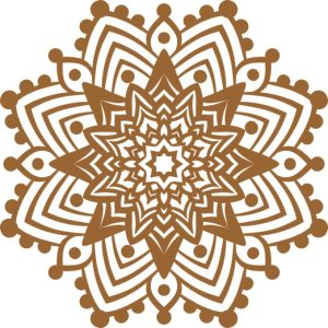 Vector Hoa Văn Cổ Điển, Mandala, Hoa Văn Tem Nhãn (663)