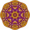 Vector Hoa Văn Cổ Điển, Mandala, Hoa Văn Tem Nhãn (67)