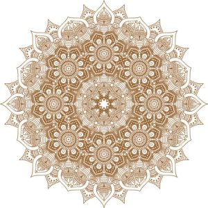 Vector Hoa Văn Cổ Điển, Mandala, Hoa Văn Tem Nhãn (677)