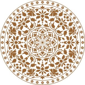 Vector Hoa Văn Cổ Điển, Mandala, Hoa Văn Tem Nhãn (681)